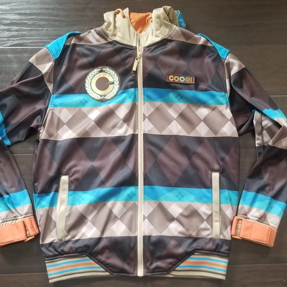 Coogi hooded track jacket